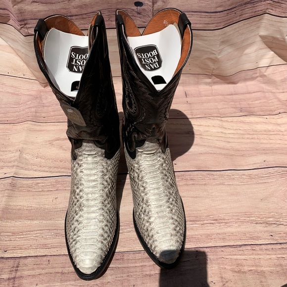 Dan Post Men's Omaha Python Western Boots - Picture 6 of 10
